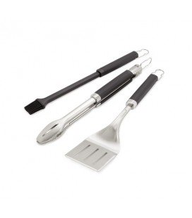 Weber 6764 Set da barbecue Pinza Paletta Pennello