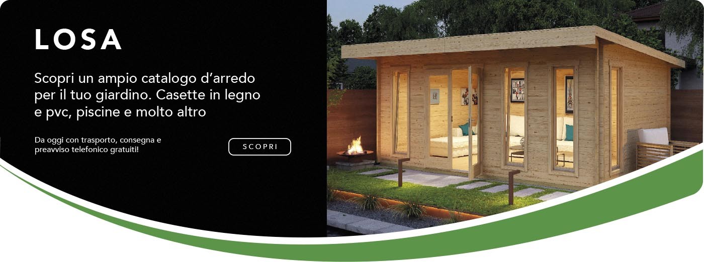 Casette e Arredo Giardino legno Losa 